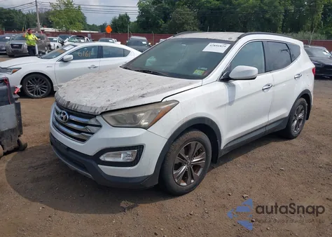 2013 Hyundai Santa Fe Sport from USA, damaged, VIN 5XYZUDLBXDG035953
